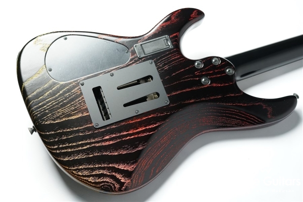 JA-STER Custom - Metallic Red to Yellow on Black Background